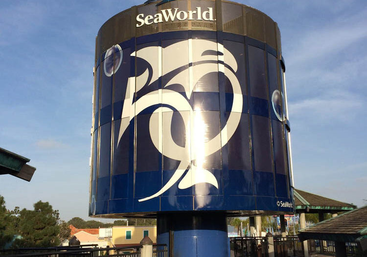 Sea World Sky Tunnel Wrap